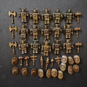 Mega Bloks Dragons Krystal Wars Mini Figures Knights, Orc LOT